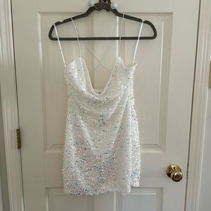 Sequin Lulus Minidress